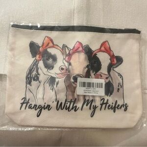 Cows Cosmetic Bag
